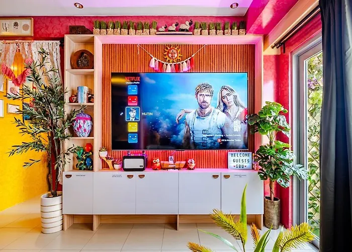 Bilay Magenta 2br Boho Style Free Parking Cook Apartment Manila